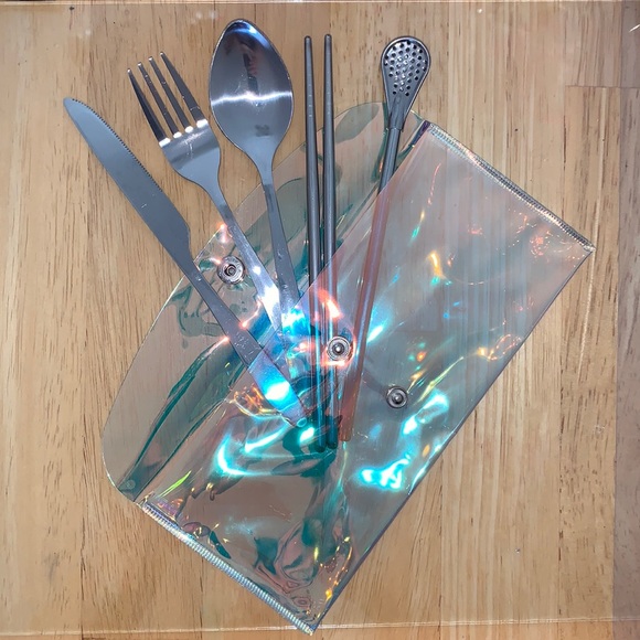 Stainless Steal Portable Cutlery Set - Picture 2 of 5